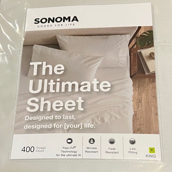 SONOMA king sheets - Picture 1 of 4
